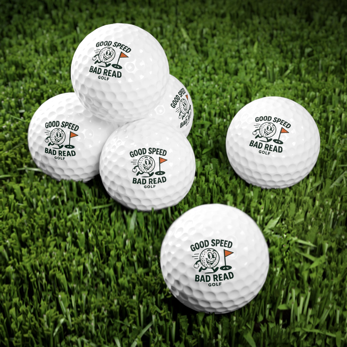 GSBR 6-Pack Golf Balls –Tournament Ready