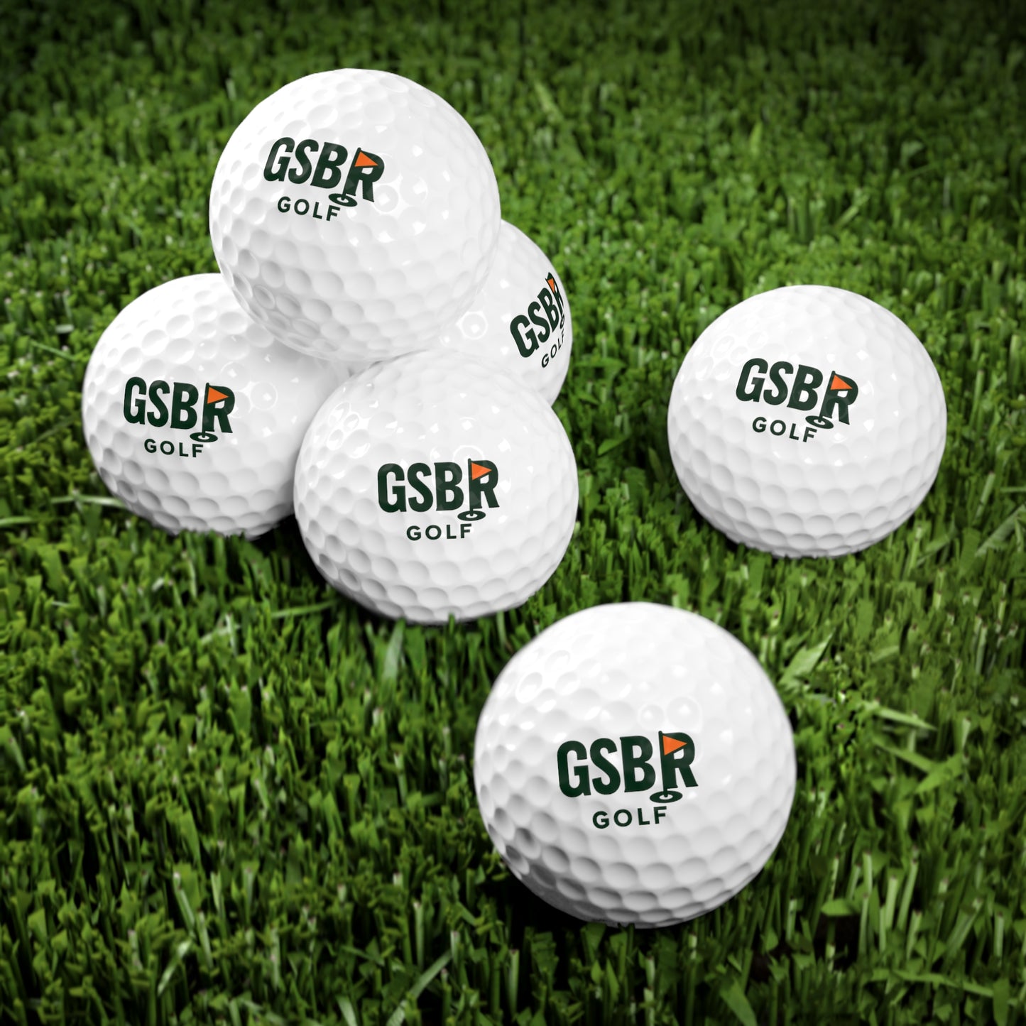 GSBR 6-Pack Golf Balls – Subtle Flex, Serious Vibes