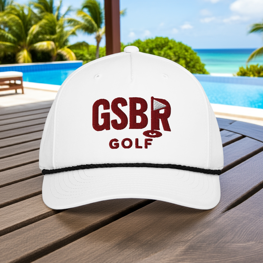 Modern Rope Hat – GSBR Logo Maroon